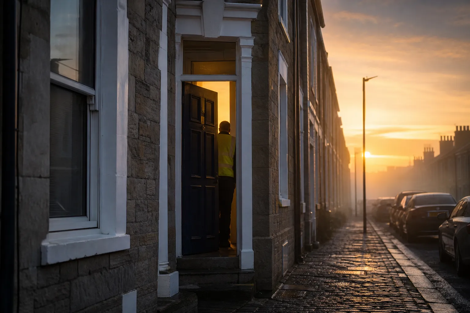 Morning departure — 8 minutes to Devonport Dockyard
